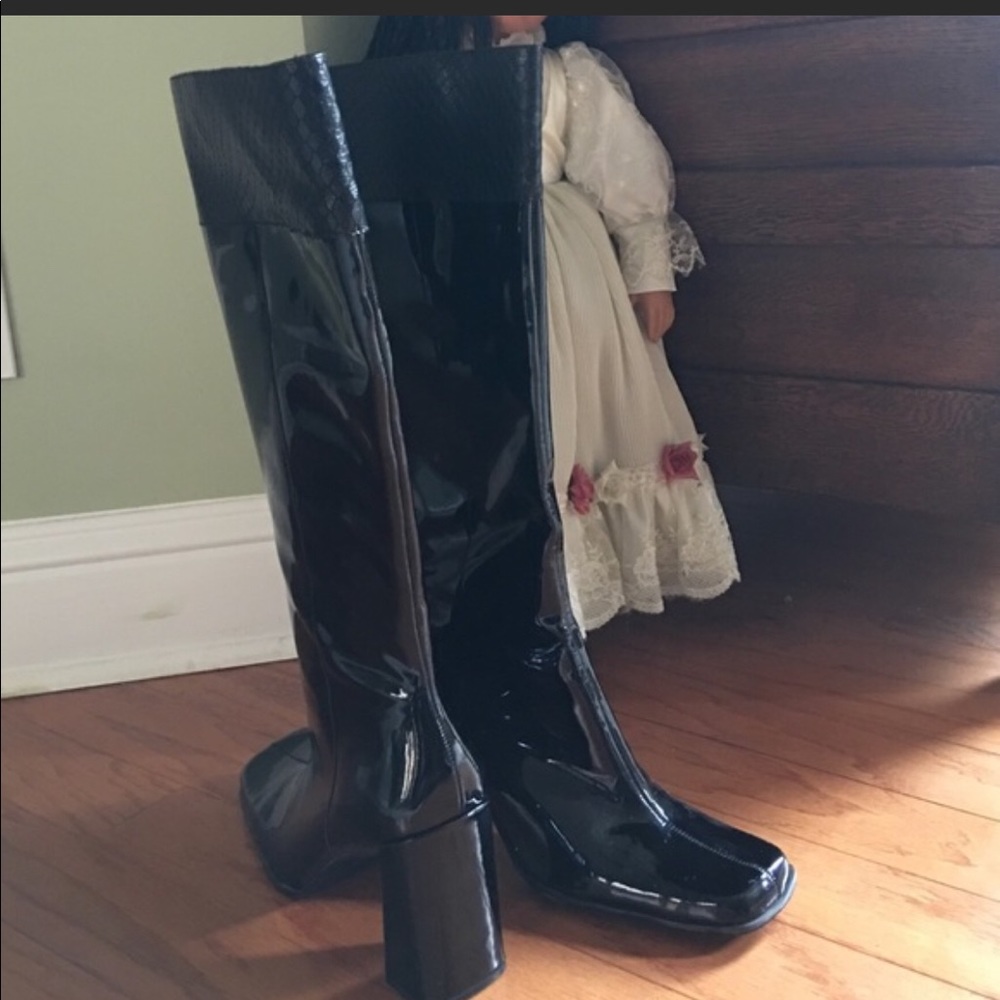 Black Patent Boot